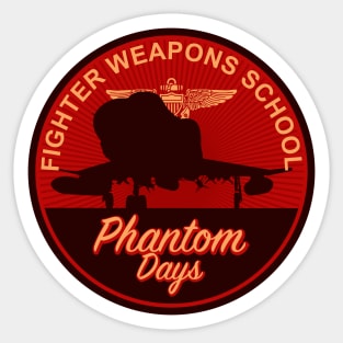 F-4 Phantom II - Fighter Weapons School Sticker